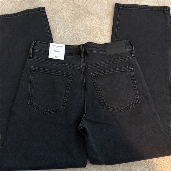 Lucky brand, the baggy jeans size 4/27 regular Black NWT - Picture 3 of 5